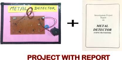 ONTEX ELECTRONICS METAL DETECTOR EDUCATIONAL CIRCUIT BOARD INVESTIGATORY PROJECT & MODEL Educational Electronic Hobby Kit
