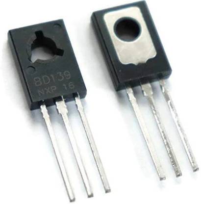 Ihc BD139 NPN TYPE GENERAL PURPOSE TRANSISTER(PACK OF 10) Electronic Components Electronic Hobby Kit
