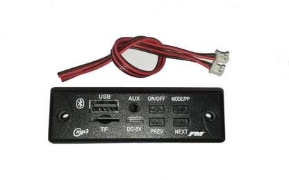 Diycart Mono Bluetooth FM USB AUX Card MP3 Audio Player Decoder Module Kit 5 W Amplifier Electronic Components Electronic Hobby Kit