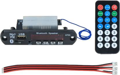 Electronics Crafts TPA3116D2 AP55 BT Module 100 Watt Bluetooth Audio Board with Remote Radio Electronic Hobby Kit
