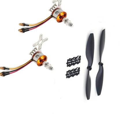 INVENTO 2Pcs 930KV BLDC Brushless Motor + 9045 9x4.5 9 inch Propeller Automotive Electronic Hobby Kit