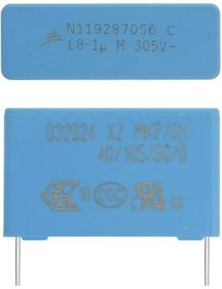 iBAT SOLUTIONS 1uF 305V AC MKP X2 Metallized Polypropylene Film Capacitor Electronic Components Electronic Hobby Kit
