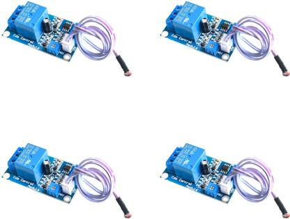 Flyrobo (4 Pcs) Pro3D XH-M131 DC 12V Light Control Switch Photoresistor Relay Module Electronic Components Electronic Hobby Kit