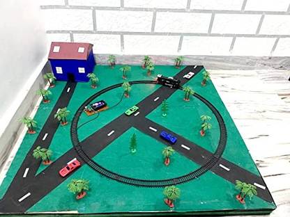 sceince project train track sefty School project science project working model kit box Electronic Components Electronic Hobby Kit