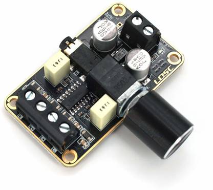 InkOcean Audio Amplifier Board,5W+5W Mini Amplifier Board PAM8406 DC 5V Digital Stereo Electronic Components Electronic Hobby Kit