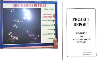 ONTEX ELECTRONICS Constellation of Stars Physics Working Model and Educational Science Project Educational Electronic Hobby Kit