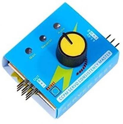 iBAT SOLUTIONS 1PCS Digital Multi Servo Tester ESC RC Consistency CCPM Master Speed Control Electronic Components Electronic Hobby Kit