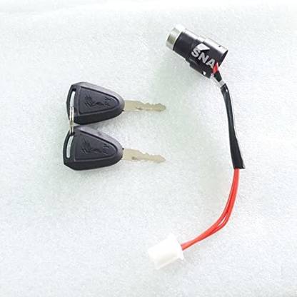 sna Electric Scooter Electric Bicycle Switch Key Switch Power Lock Electric Bike E-Scooter Automotive Electronic Hobby Kit