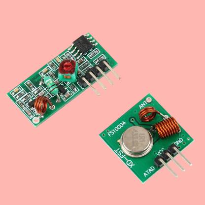 Maxwell Max_433mHz RF Transmitter and Receiver Radio Module For Arduino Electronic Components Electronic Hobby Kit