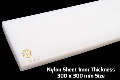 EXUBE Nylon Sheet 1mm Thickness 300mm x 300mm Size Electronic Components Electronic Hobby Kit