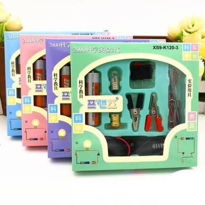 Kandle Easy Electric Circuit Experiment Kit Science Learning Skills Teaching Materials Electronic Components Electronic Hobby Kit