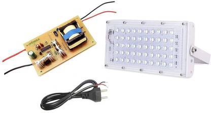 ERHIndia Dc to AC Converter Motherboard 12v to 220v Dc to Ac Inverter with Flood Light Alternative Energy Electronic Hobby Kit