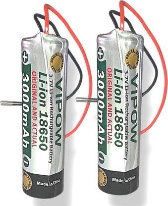 AVISRI 2 pcs 3000mAh 3.7V LITHIUM ION 18650 Rechargeable Battery Electronic Components Electronic Hobby Kit