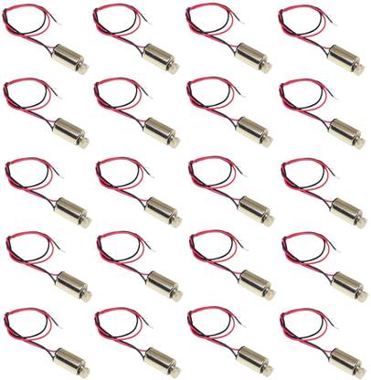 INVENTO 20Pcs 3.7V - 4.2V 610 6mm 6x10 DC motor Coreless mini micro DC Motor 8500 rpm Automotive Electronic Hobby Kit