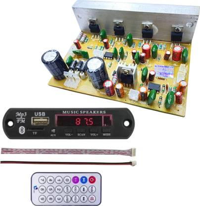 Electronics Crafts Tda 2030 4.1 Based 150 W Amplifier Board with 5 volt Bluetooth kit Electronic Components Electronic Hobby Kit