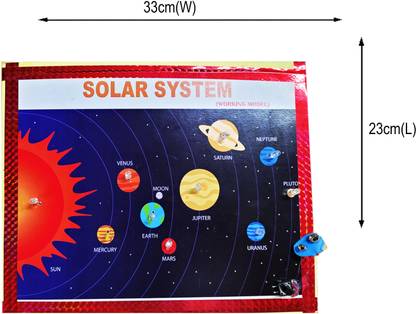 ONTEX ELECTRONICS Solar System Physics Working Model Educational Science Project with Report Educational Electronic Hobby Kit