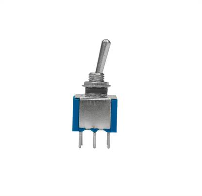 Electronic Spices 3A 125V 6 pin DPDT metal body mini toggle switch Electronic Components Electronic Hobby Kit