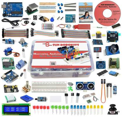 SunRobotics Mastering Arduino - All in One Arduino Kits(100+ Components & Modules) Electronic Components Electronic Hobby Kit