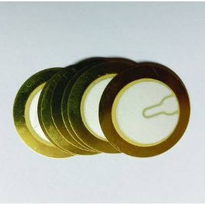 MIFRA ELECTRONICS Piezoelectric Sensor / Piezo Plate (10 Pcs) Electronic Components Electronic Hobby Kit