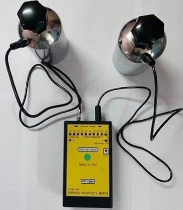 PBSS ESD Surface Resistivity Meter, 100V, with Dual Test Probes D SUB Connectors
