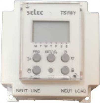 Selec TS1W1-1-20A-230V WALL MOUNT Programmable Electronic Timer Switch
