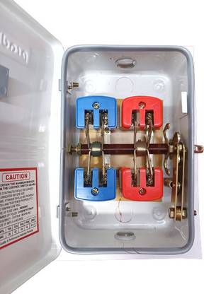 Pradhan L.T control' Changeover Switch 2pole DP (32A) Indoor Plug-In Electronic Timer Switch