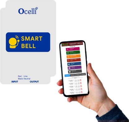 Ocelli Smart Automatic School Bell Timer Programmable Electronic Timer Switch