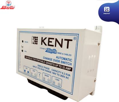 ARKAYLITE KENT Automatic ChangeOver 32A(160V-260V) Capacity 6.2KVA Indoor Plug-In Electronic Timer Switch