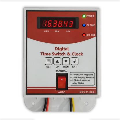 Magnus 10Prgm Timer Switch/Street Light Timer Programmable Electronic Timer Switch