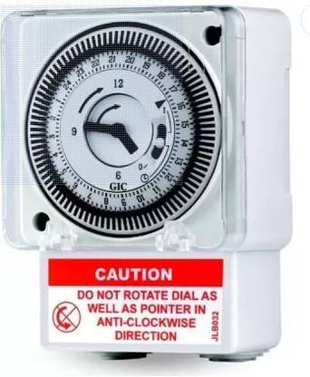 the hinder L&t Electric Timer QT Quartz Analog Time Switch Analog Time Switch (pack of 1) Programmable Electronic Timer Switch