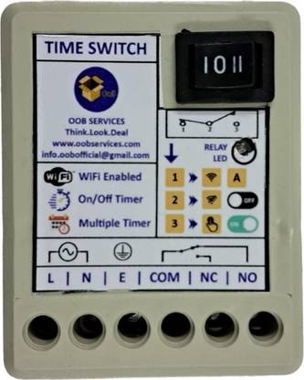 OOB SERVICES OOB-TS-30A Programmable Electronic Timer Switch
