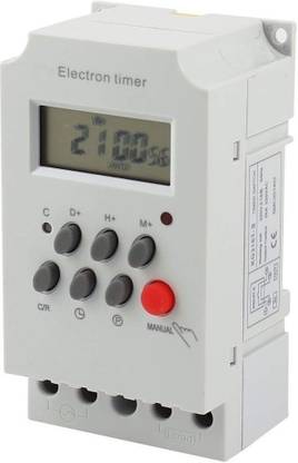 Blackt Electrotech (BT41D4) : Digital Electronic Timer Switch 220V 25Amp DIN Rail Programmable Programmable Electronic Timer Switch