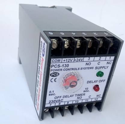 PCS OFF Delay Timer Preset Electronic Timer Switch