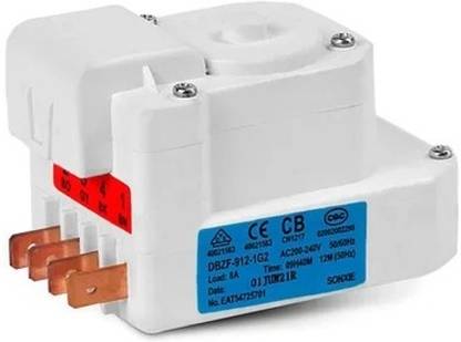 SPARESKART LG Double Door Refrigerator Defrost Timer Preset Electronic Timer Switch