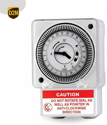 D2N GIC Automatic Timer Switch with Power Outage Memory Function Motor & Appliance 9 Programmable Electronic Timer Switch
