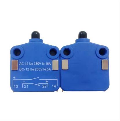 DECENT AIR SYSTEM 16A 4 Pins Silver Magnetic Micro Limit Push Button Switch for Equipment Indoor Plug-In Electronic Timer Switch