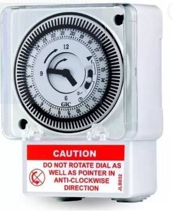 the hinder L&t Electric Timer QT Quartz Analog Time Switch Analog Time Switch (pack of 2) Programmable Electronic Timer Switch