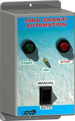 SHIVSHAKTI Automatic water level controller Tullu/monoblock pump Manual ON Auto OFF Indoor Plug-In Electronic Timer Switch