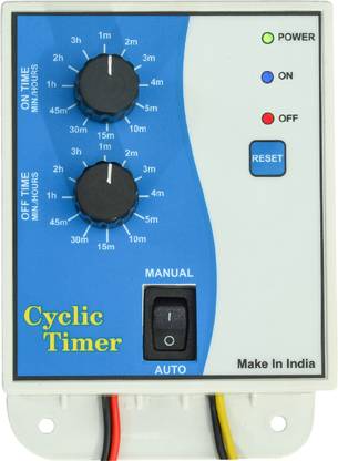 Magnus Analog Cyclic for Fogger,Hydroponics Programmable Electronic Timer Switch