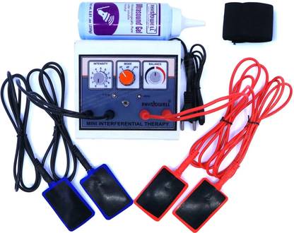 Physiowell IFT Manual 4 Channel MINI IFT Portable Physiotherapy Machine Electrotherapy Device