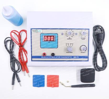 Physiowell Muscle Stimulator DIGNOSTIC Physiotherapy Machine MS-10 Galvanic Faradic Physiotherapy Machine Electrotherapy Device