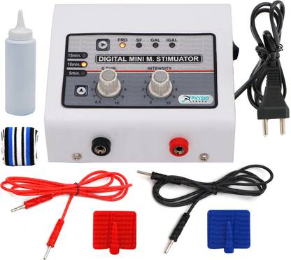 Physiotrack Physiotherapy Machine Muscle Stimulator Digital LED Muscle stimulator Equipment Machine for Physiotherapy Physiotherapy Equipment Electrotherapy Device