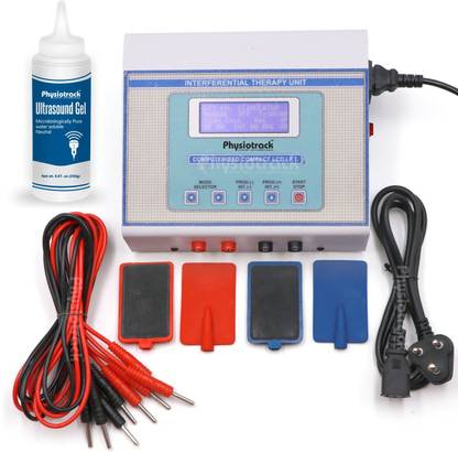 Physiotrack IFT Machine Mini IFT Portable IFT 70 with Russian current Machine Interferential Therapy Unit Physiotherapy Equipment Electrotherapy Device