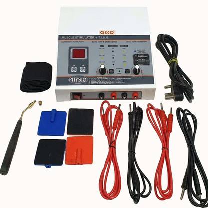 ACCO Combination Therapy 2 in 1 (MS+TENS) Muscle Stimulator TENS Machine Timer Muscle Stimulator & TENS Machine Electrotherapy Device