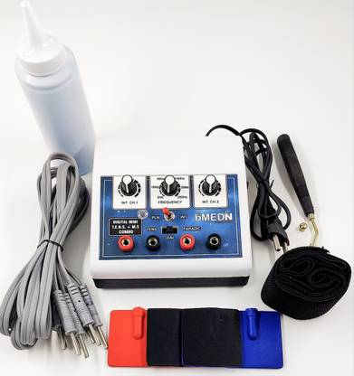BMEDN Digital Mini Tens+ MS Combo (Muscle Stimulator+Transcutaneous Nerve Stimulation) Tens + Ms machine Electrotherapy Device