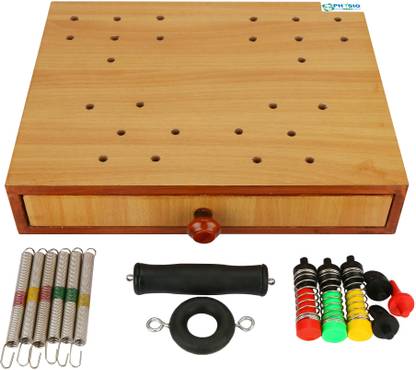 DSB PHYSIO MART Physio Therapy Multicolor Hand Zym Kit Board For Finger And Grip Exercises Hand, Wrist and Forearm Pain Relief Electrotherapy Device