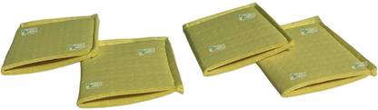 PSR ENTERPRISES Sponge Cover/Pouch for IFT Pad, MS Pad & TENS Pad better conductivity Of Electrotherapy Device 9cm x 7cm, Set of 4 Pcs Only Cover Electrotherapy Device