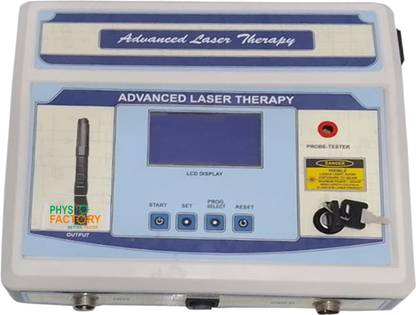 PHYSIO FACTORY Laser Therapy Machine Class 4 Laser Pain Relief Device including 46 programs Laser Therapy Physiotherapy Equipment Electrotherapy Device