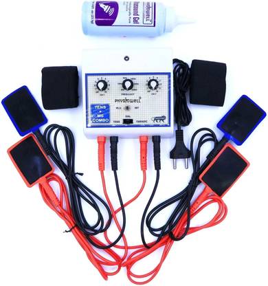 Physiowell Compact Mini Tens MS Digital Electro Therapy Mini Muscle Stimulator Tens Machine for Physiotherapy Back Pain Pain Relief Management Electrotherapy Device