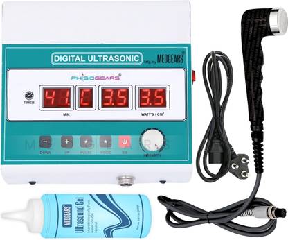 Physiogears Physiotherapy Machine Ultrasound 9 Program Physiotherapy Machine Ultrasound Massager with One Year waranty Ultrasound Machine